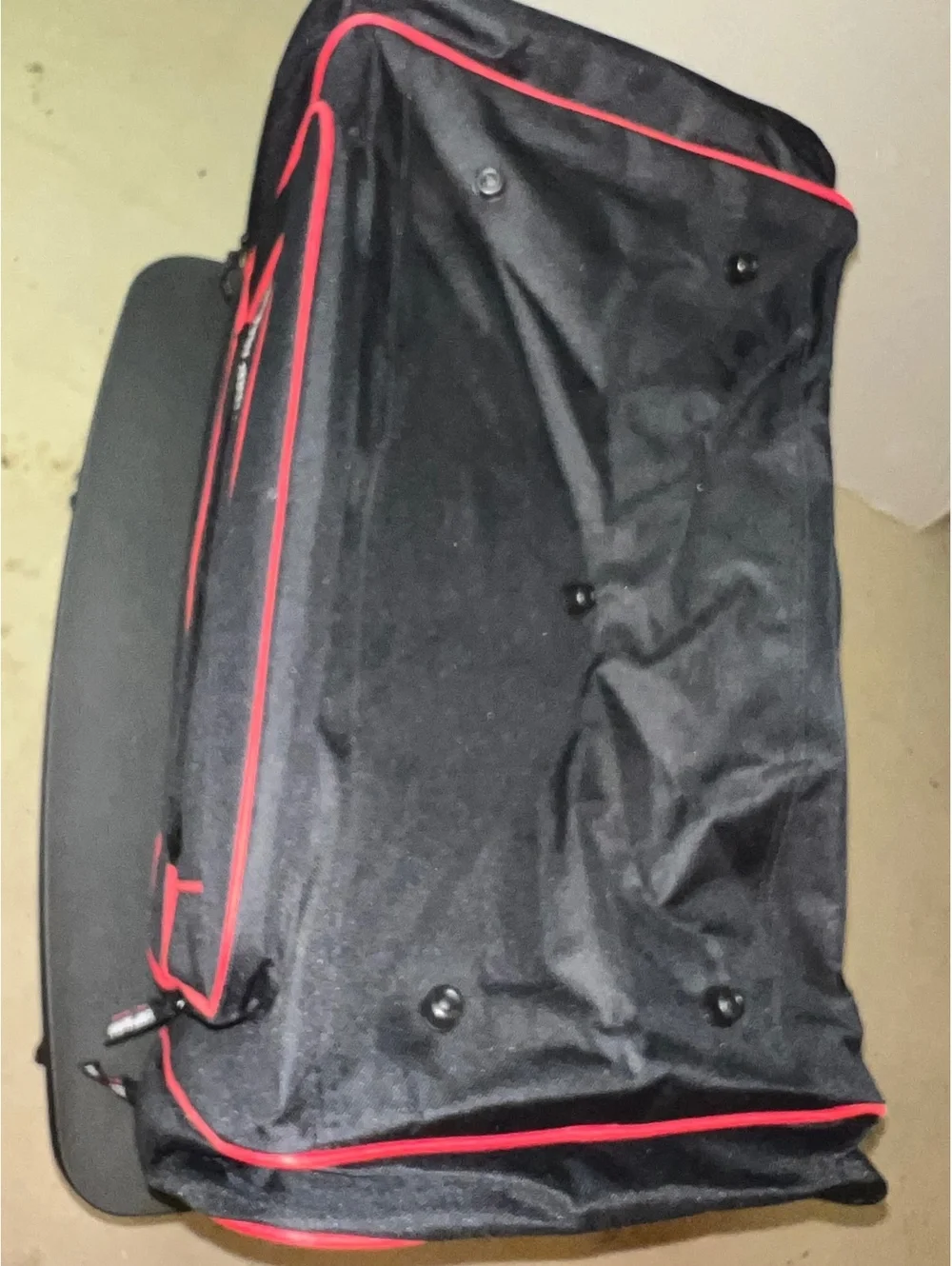 NEW AC Trump Marina Casino black 20” duffle travel bag discontinued